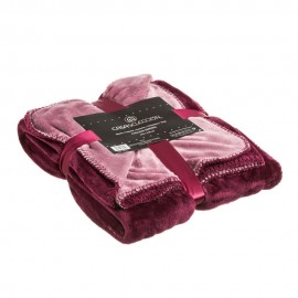 MANTA POLAR SMOOTH ROSA 125X150CM