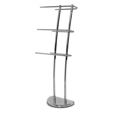 TOALHEIRO 3 BRAÇOS METAL CROMADO 39 X 18 X 105 CM