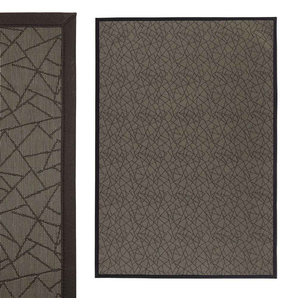 CARPETE GEO GOLD PVC 140 X 200 CM