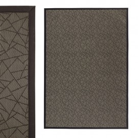 CARPETE GEO GOLD PVC 140 X 200 CM