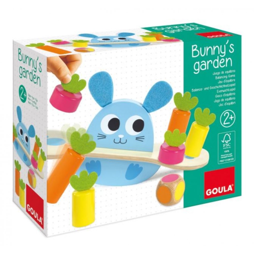 JOGO EQUILIBRIO BUNNY´S GARDEN GOULA