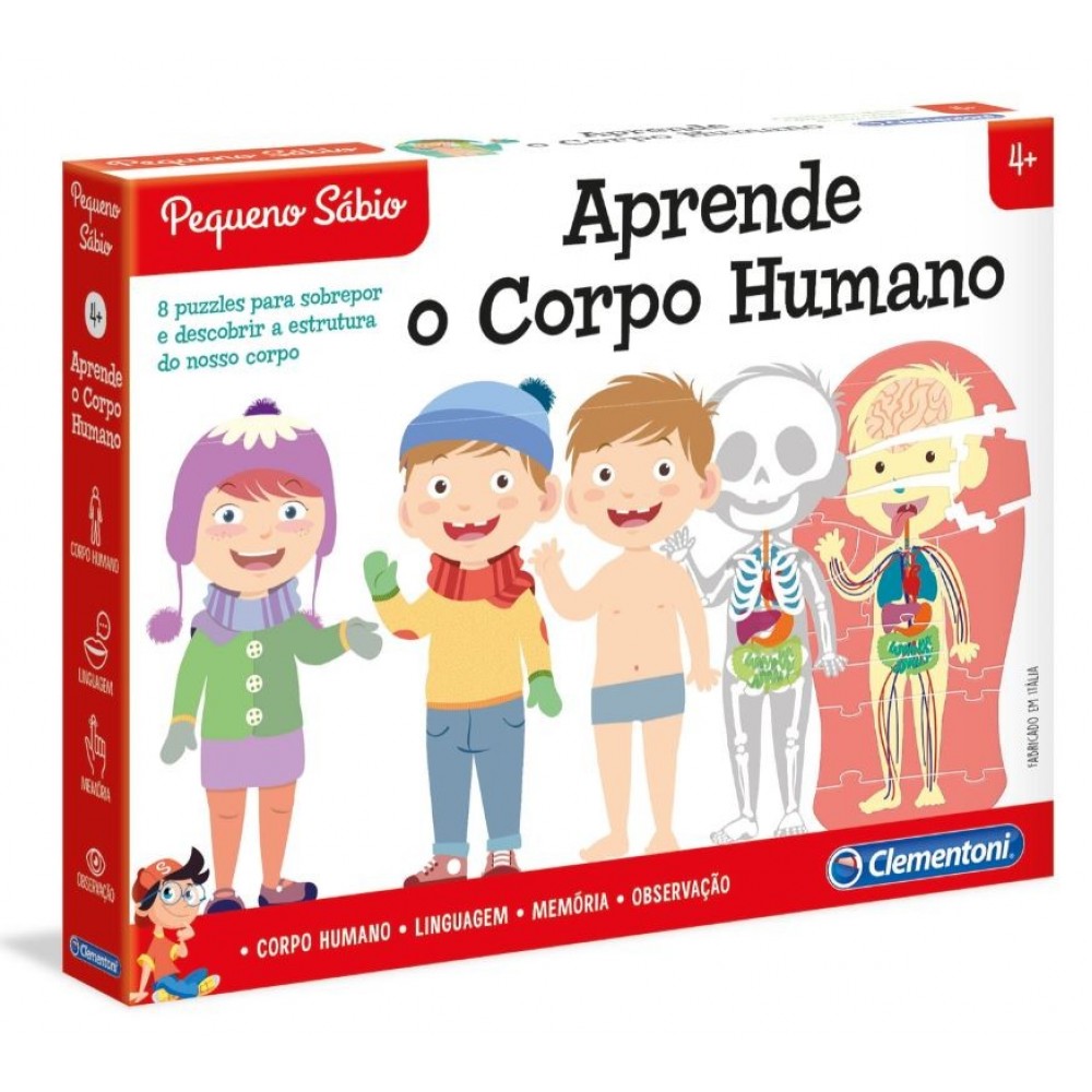 APRENDE O CORPO HUMANO CLEMENTONI