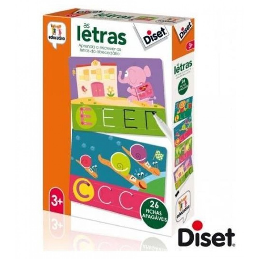 APRENDE A ESCREVER - AS LETRAS DISET