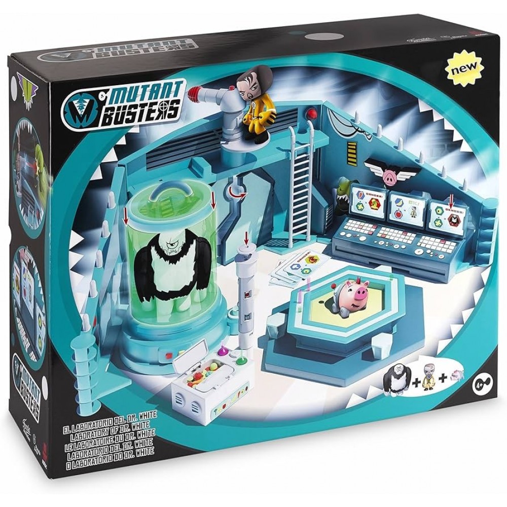 MUTANT BUSTERS - LABORATÓRIO DR. WHITE