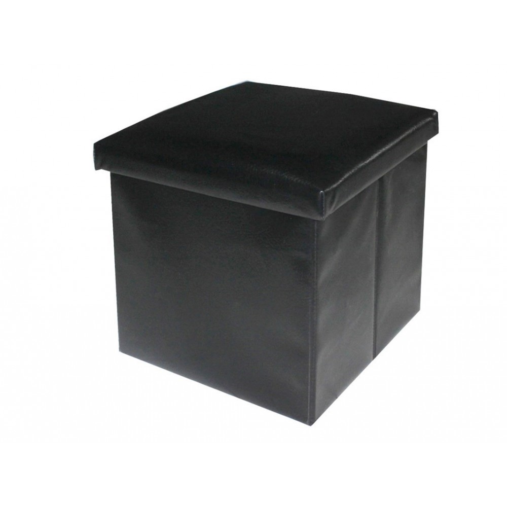 PUFF ARRUMAÇÃO 40X40X40CM PRETO