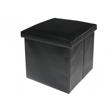 PUFF ARRUMAÇÃO 40X40X40CM PRETO