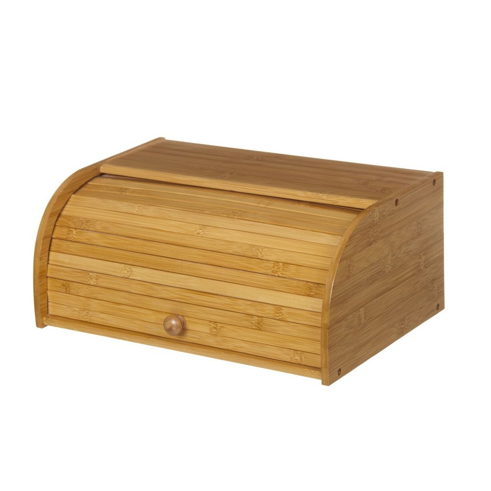 CAIXA DE PÃO BAMBÚ 27X40X17CM