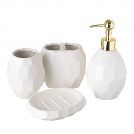 CONJUNTO CASA BANHO CERAMICA BRANCO