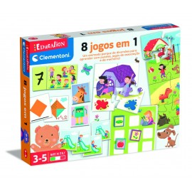 8 JOGOS EM 1 CLEMENTONI